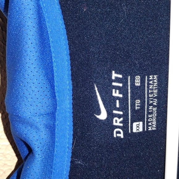 Nike Dri-Fit Women’s Navy Blue University of Michigan hooded sweatshirt XXL - Picture 4 of 6